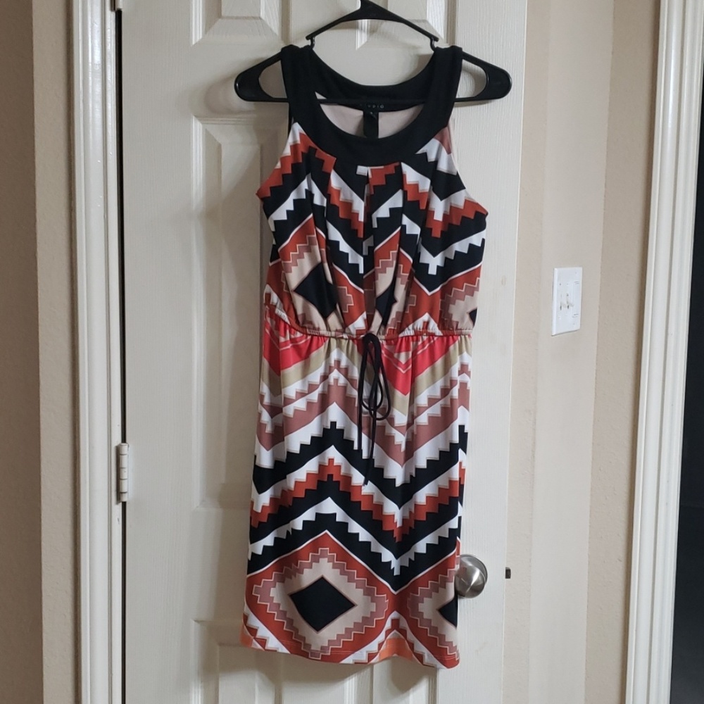 Multicolored casual dress
